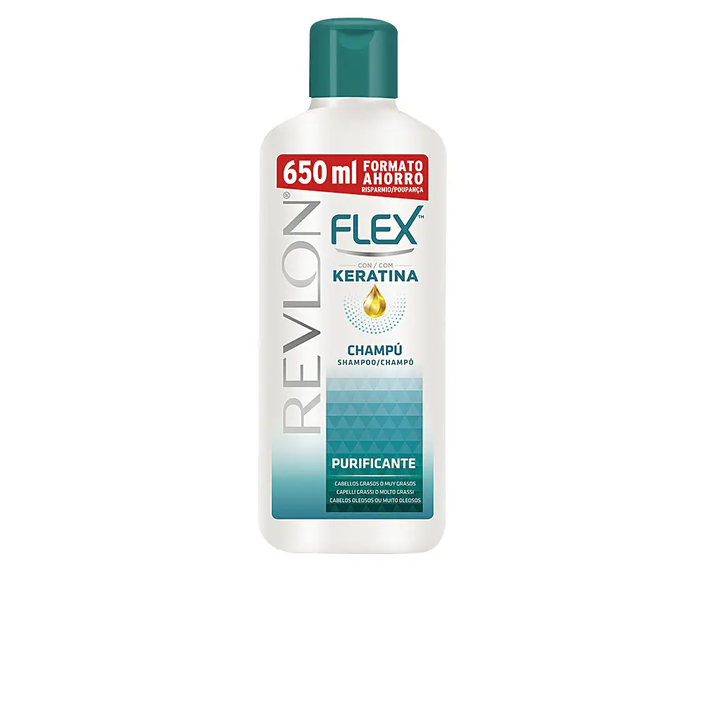 Flex Revlon - Flex Keratin Purifying Oily Hair Shampoo by Revlon Mass Market