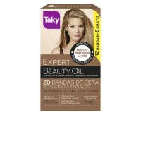 Aceites Naturales - Natural Oils Depilatory Facial Wax Strips Nits by Taky