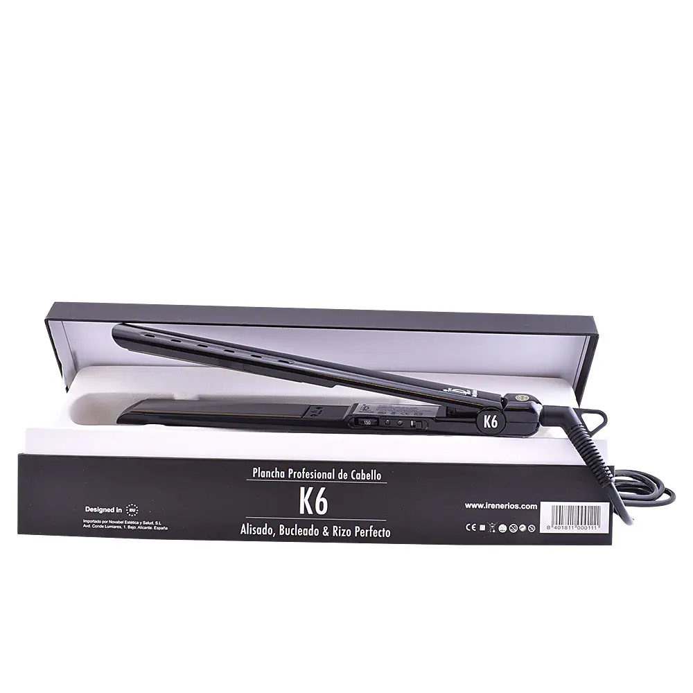 K6 - K6 Hair Straightener #Black Nit by Irene Rios