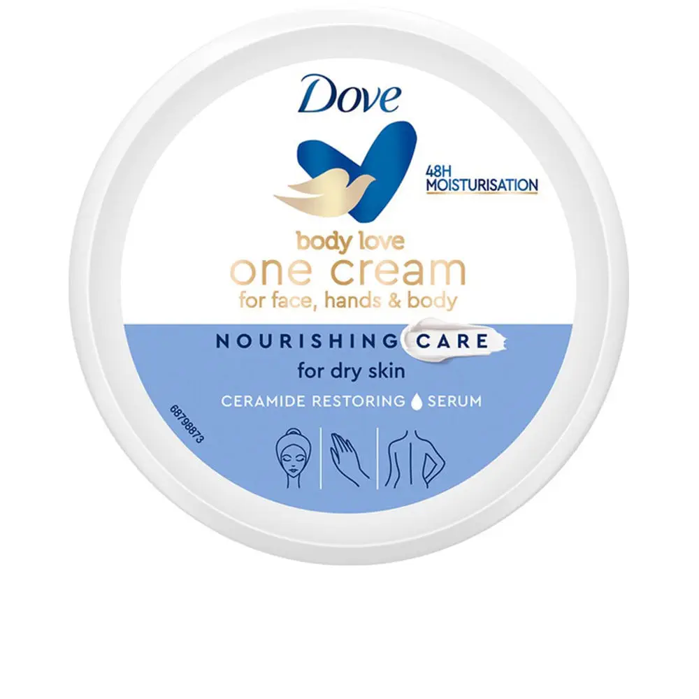 Nourishing Cream - Nourishing Cream Face Body And Hands Dry Skin by Dove