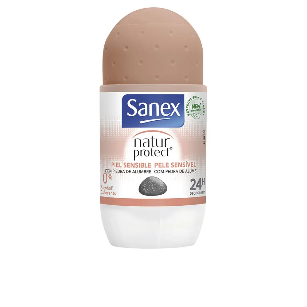 Natur Protect 0% Alum Stone Deo Sensitive Roll-On by Sanex Natur Protect 0% - Natur Protect 0% Alum Stone Deo Sensitive Roll-On by Sanex