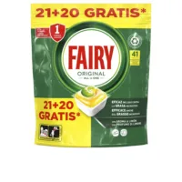Fairy Todo En 1 Limon - Fairy All In 1 Original Dishwasher 41 Capsules by Fairy