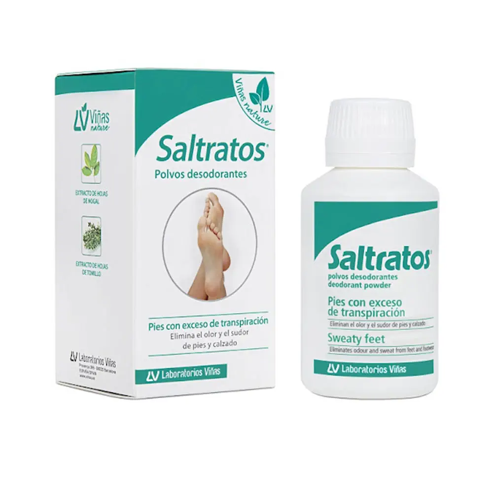 Cuidado De Pies - Saltratos Feet With Excess Of Perspiration Deodorant Powder R by Saltratos
