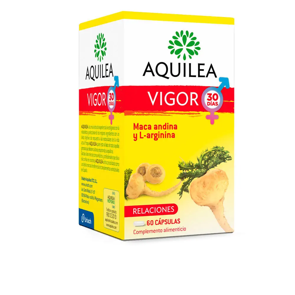Aquilea Vigor - Vigor With Andean Maca And L-Arginine 60 Capsules by Aquilea