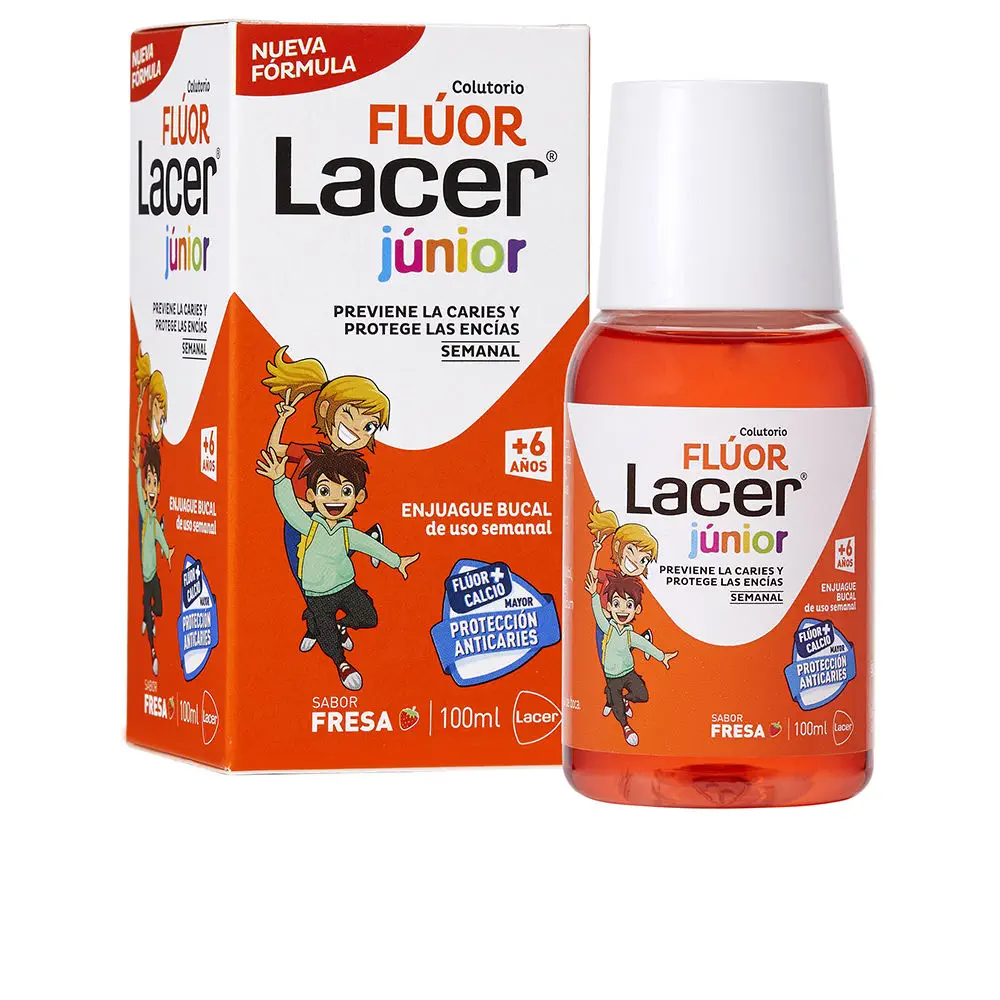 Lacer Flúor - Flúor Semanal Fresa 0,2% by Lacer