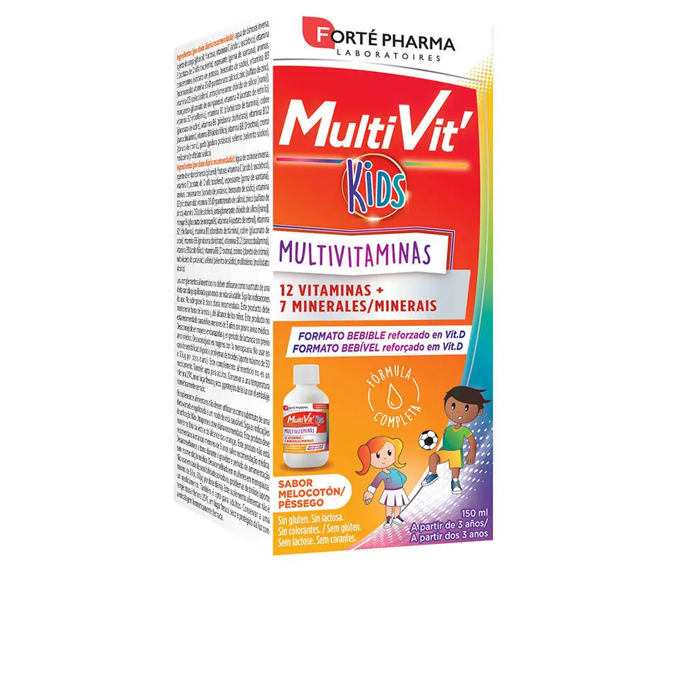 Multivit Kids - Multivit Kids Drinkable #Peach by Forté Pharma