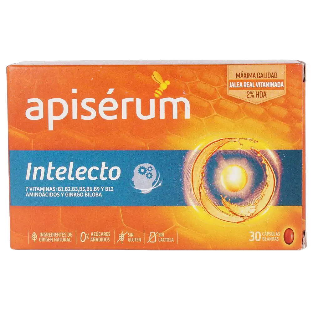 Apisérum Intelecto - Intellect Apiserum 30 Capsules by Apisérum