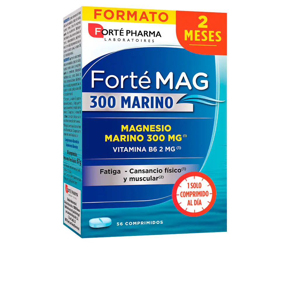 Forté Magnesio Marino - Forté Marine Magnesium Fatigue, Physical And Muscular Fatigue 300 Mg by Forté Pharma