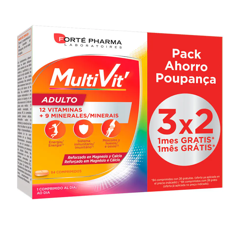 Multivit Adulto - Multivit Adulto by Forté Pharma