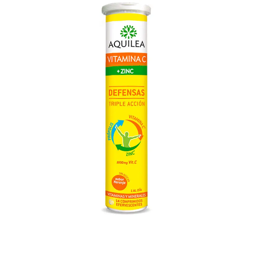 Aquilea Vitaminas - Vitamin C And Zinc 14 Effervescent Tablets by Aquilea