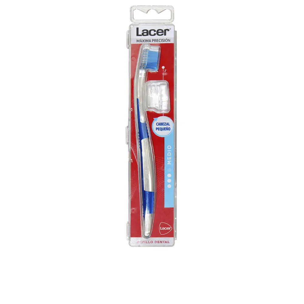 Lacer Cepillo - Cepillo Dental Cabezal Pequeño Medio by Lacer