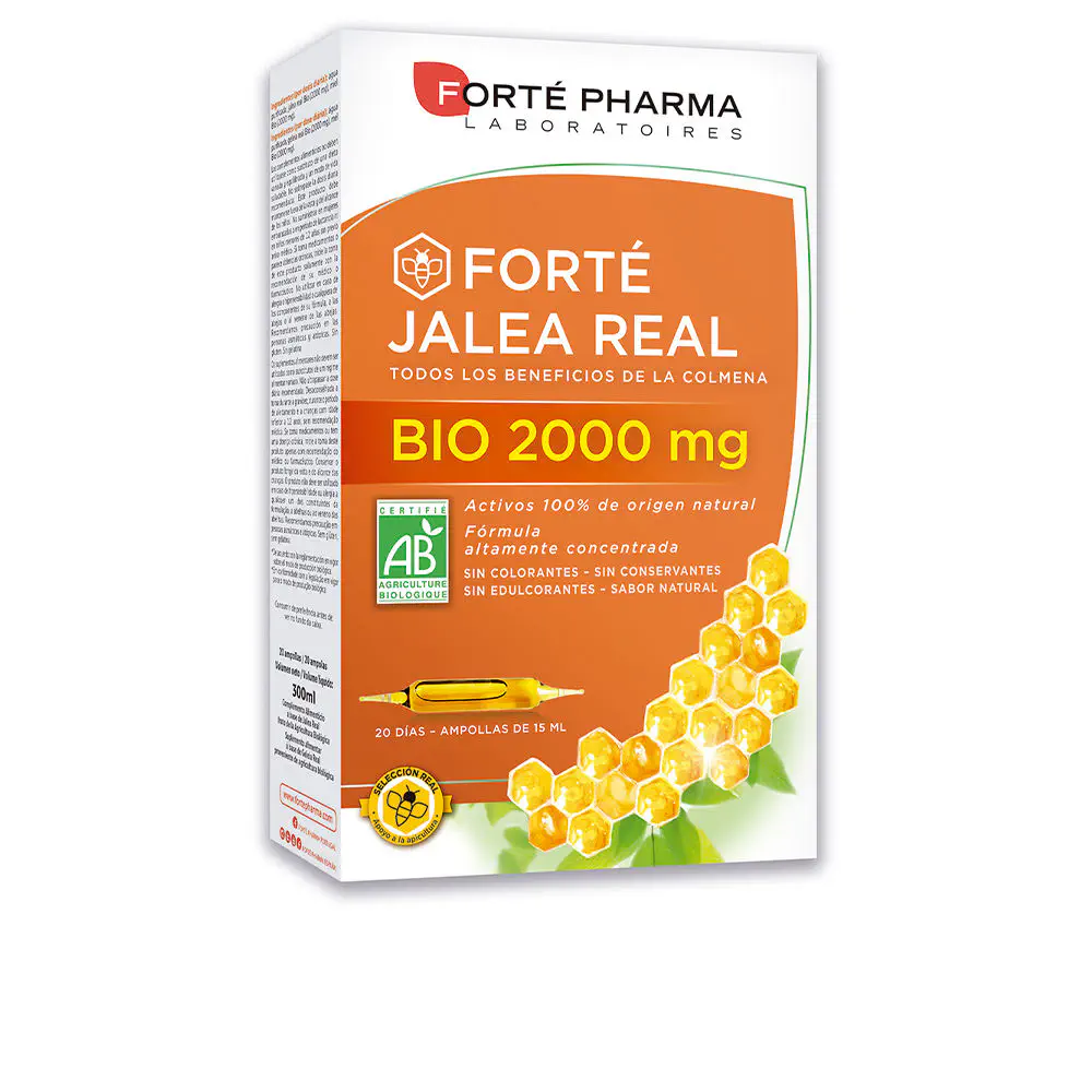 Forté Jalea Real Bio - Forté Jalea Real Bio 2000 Mg Ampollas 20 X by Forté Pharma