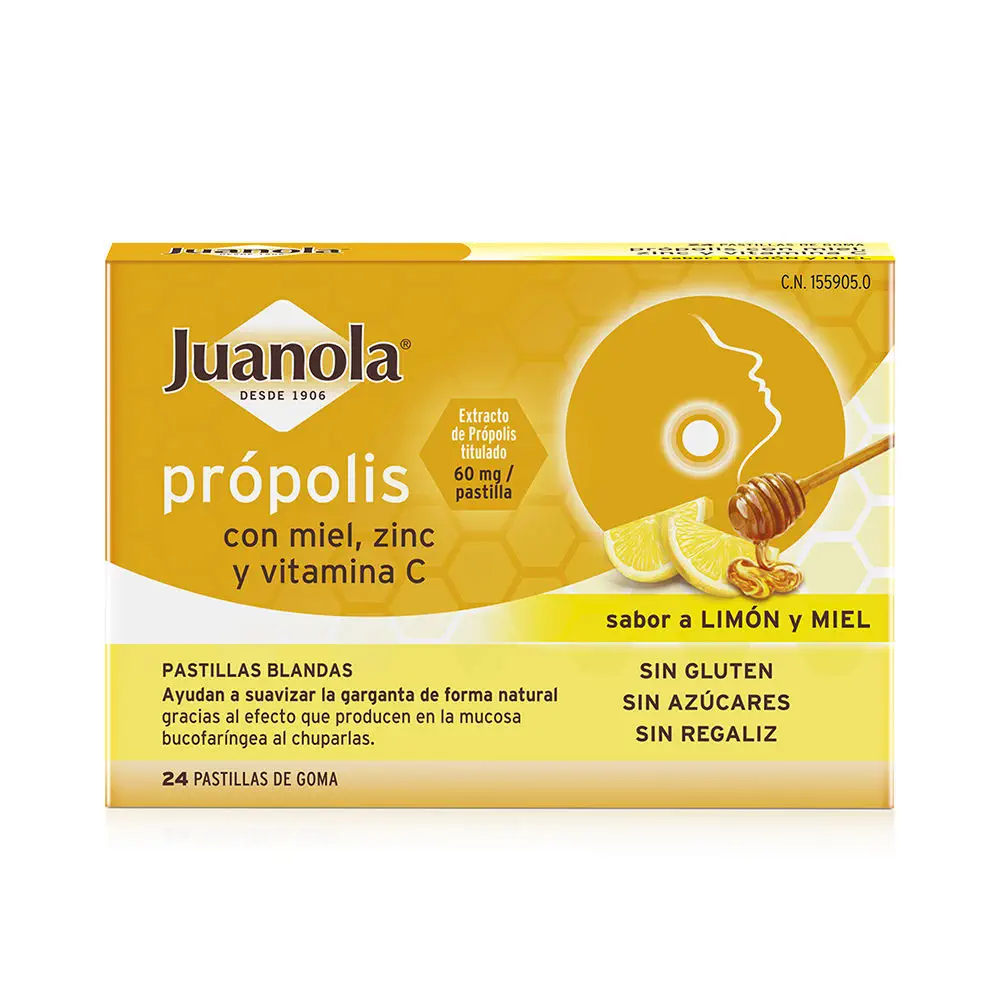 Propolis #Lemon Honey Gummies by Juanola Própolis Juanola - Propolis #Lemon Honey Gummies by Juanola
