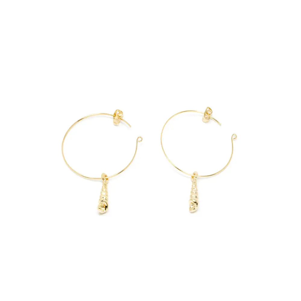 Pendientes Shabama - Agulla Earrings #Gold Glitter by Shabama