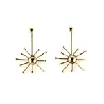 Pendientes Shabama - Sun Earrings #Shiny Gold by Shabama