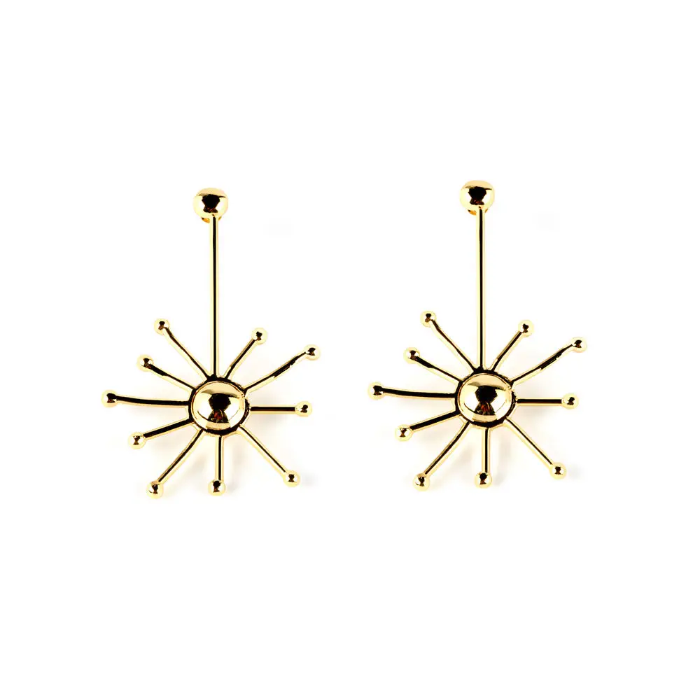 Pendientes Shabama - Sun Earrings #Shiny Gold by Shabama