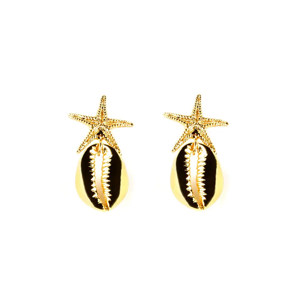 Pendientes Shabama - Fornells Earrings #Shiny Gold by Shabama