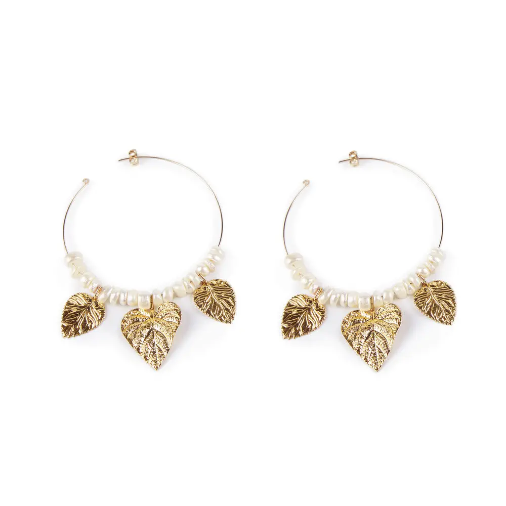 Pendientes Shabama - Crown 4Cm Earrings #Gold Glitter 1 U by Shabama