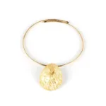 Collares Shabama - Calobra Elástico Collar #Oro Brillo by Shabama