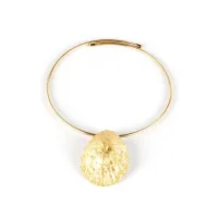 Collares Shabama - Calobra Elástico Collar #Oro Brillo by Shabama