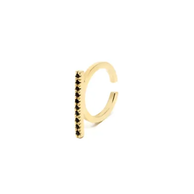 Anillo Shabama - Manhattan Black Ring #Bright Gold by Shabama