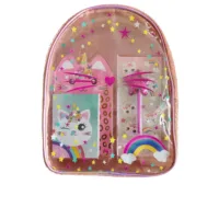 Mochila Transparente - Mochila Transparente Gato Lote by Inca