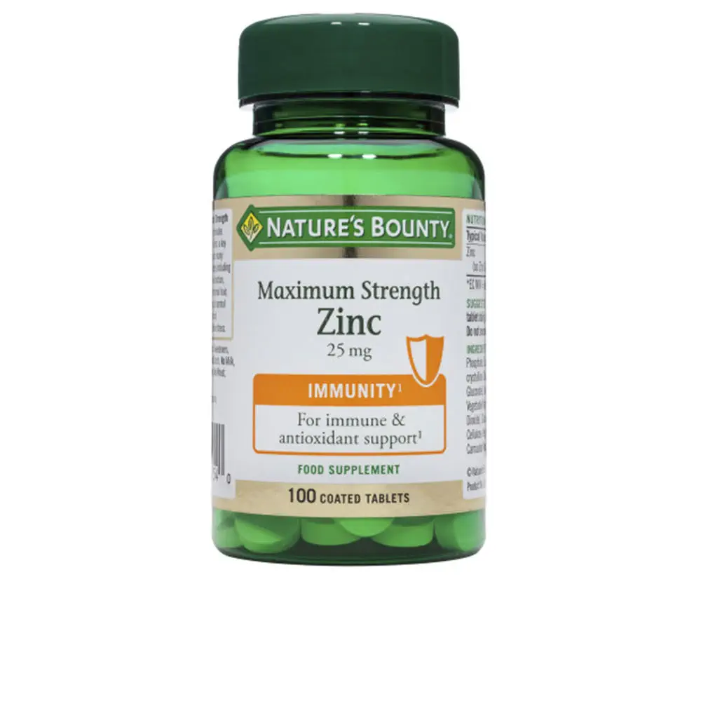 Inmune&Antioxidant Support - Zinc 25 Mg 100 Coated Tablets by Nature'S Bounty
