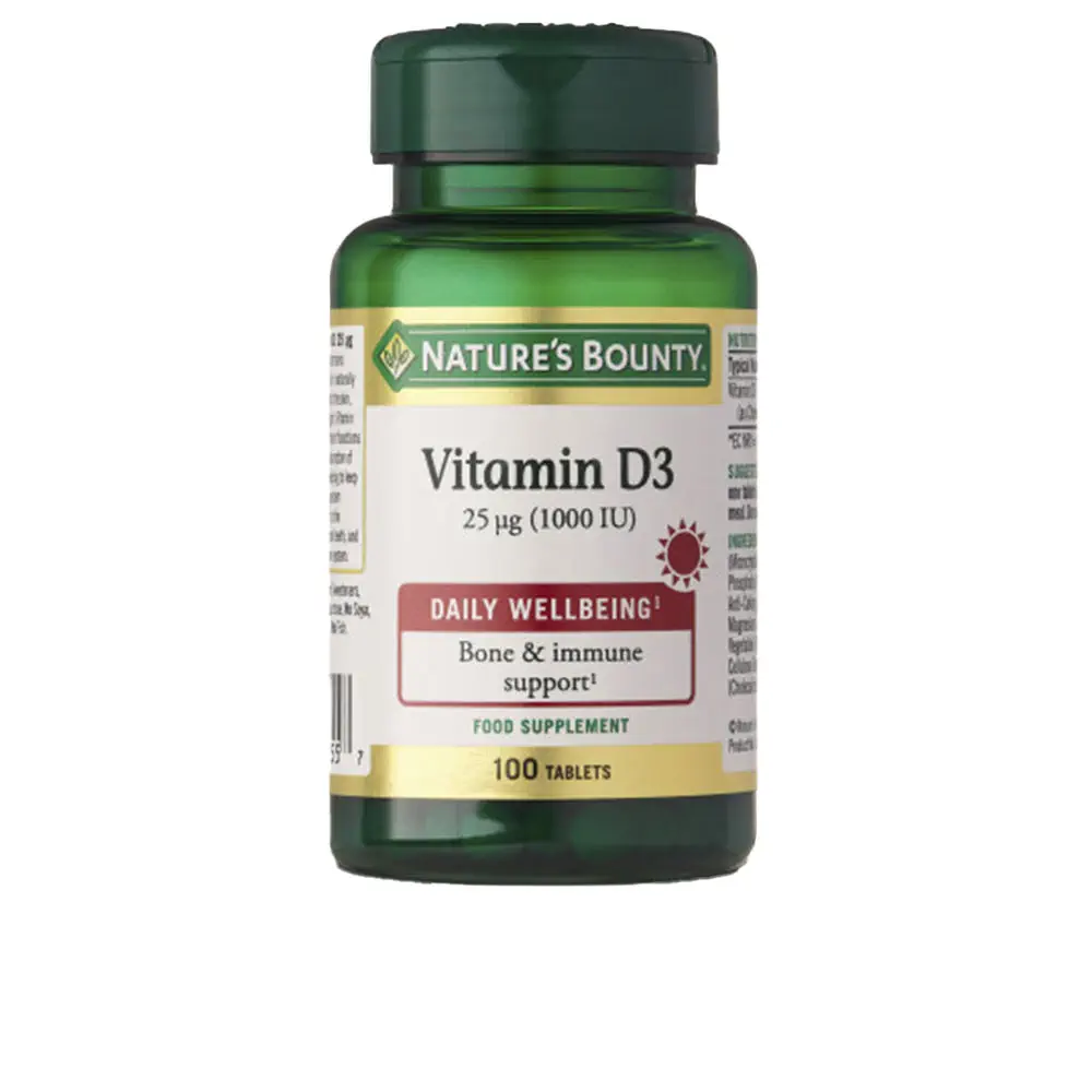 Inmune&Antioxidant Support - Vitamin D3 1000 Iu 100 Tablets by Nature'S Bounty