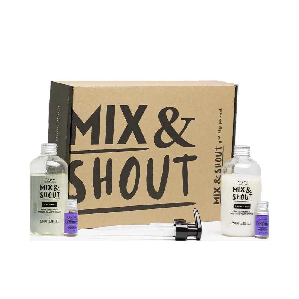Routine Curly Protector Lot by Mix & Shout Rutina Rizado - Routine Curly Protector Lot by Mix & Shout