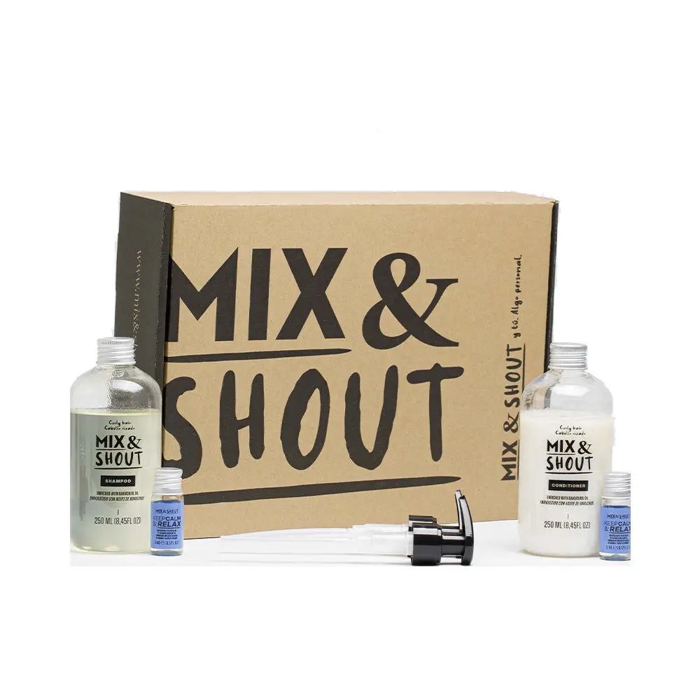 Soothing Curly Routine Lot by Mix & Shout Rutina Rizado - Soothing Curly Routine Lot by Mix & Shout
