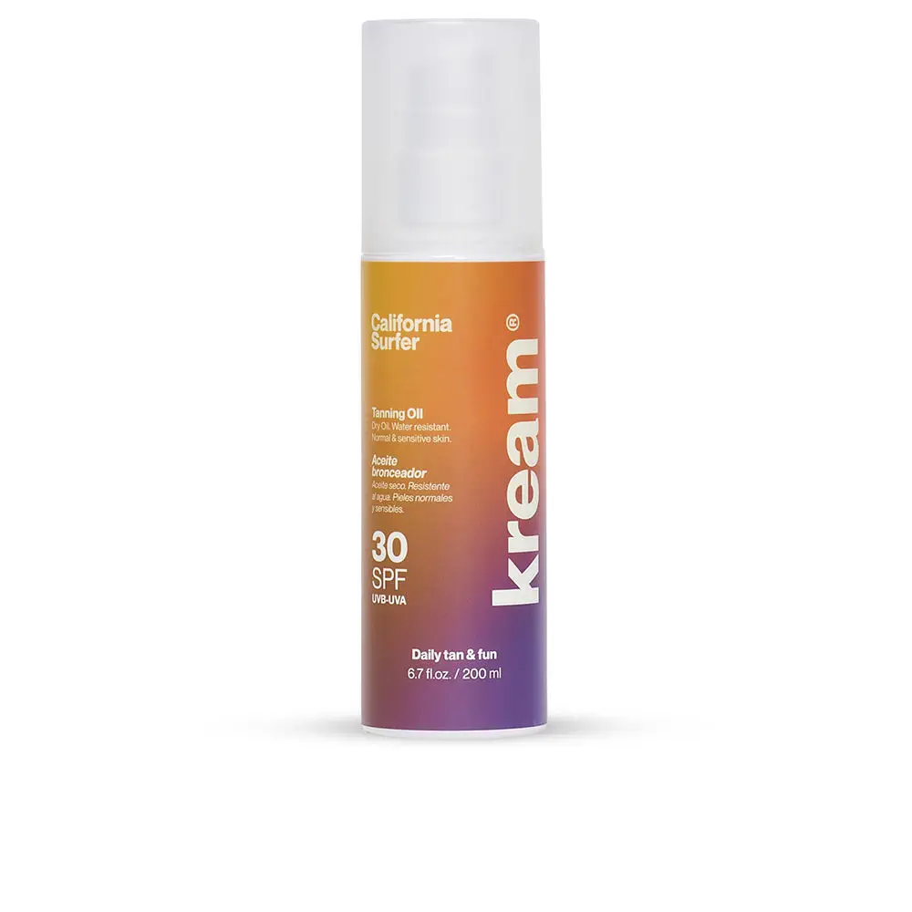California Surfer Tanning Oil Spf30 by Kream Cuerpo - California Surfer Tanning Oil Spf30 by Kream