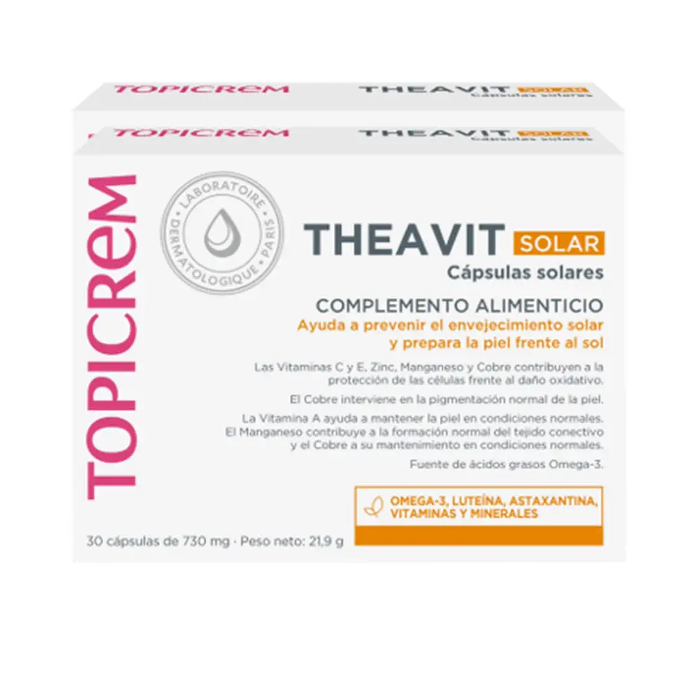 Theavit - Sun Protect Theavit Pack 2 X 30 Capsules by Topicrem