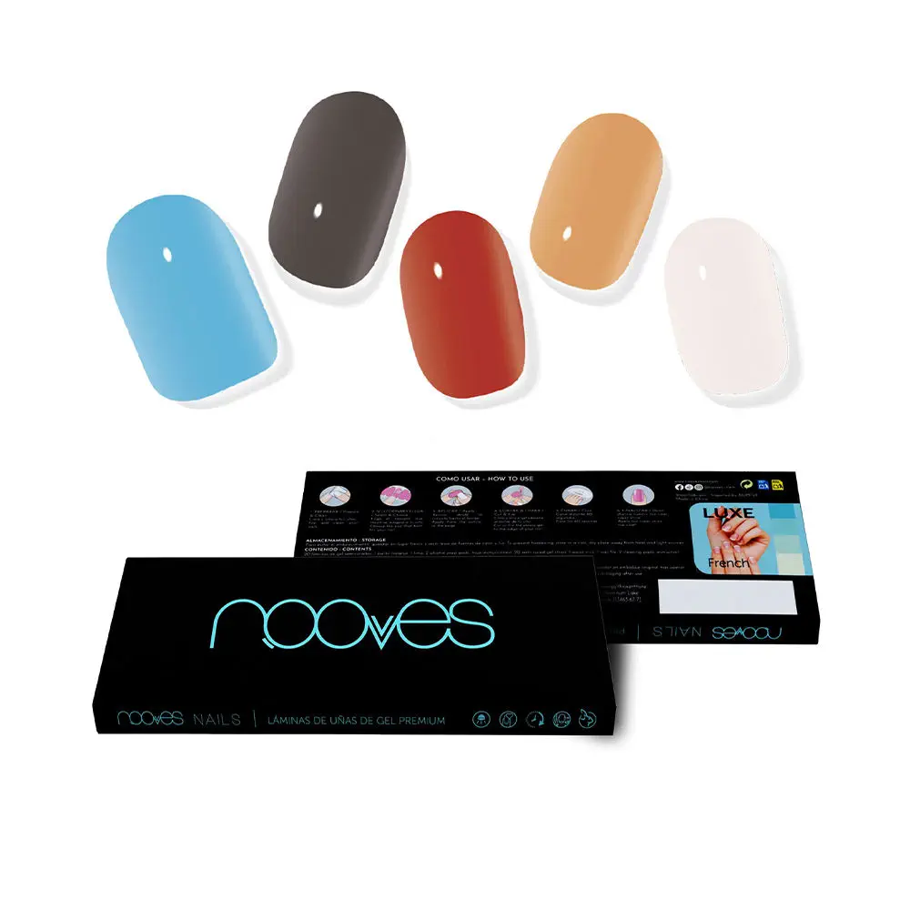 Láminas De Uñas De Gel - Premium Glam #Melody Gel Nail Sheets Nits by Nooves