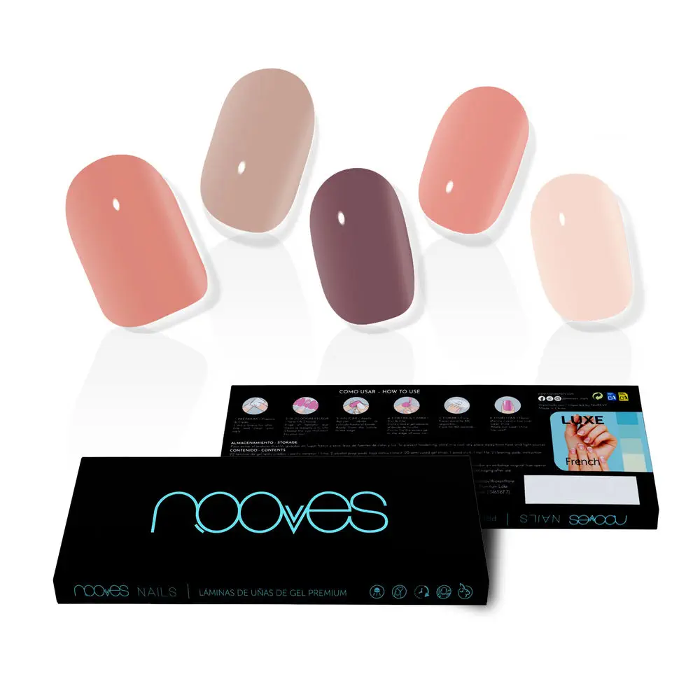 Láminas De Uñas De Gel - Gel Nails Secret Earth Premium Luxe #Solid Color by Nooves