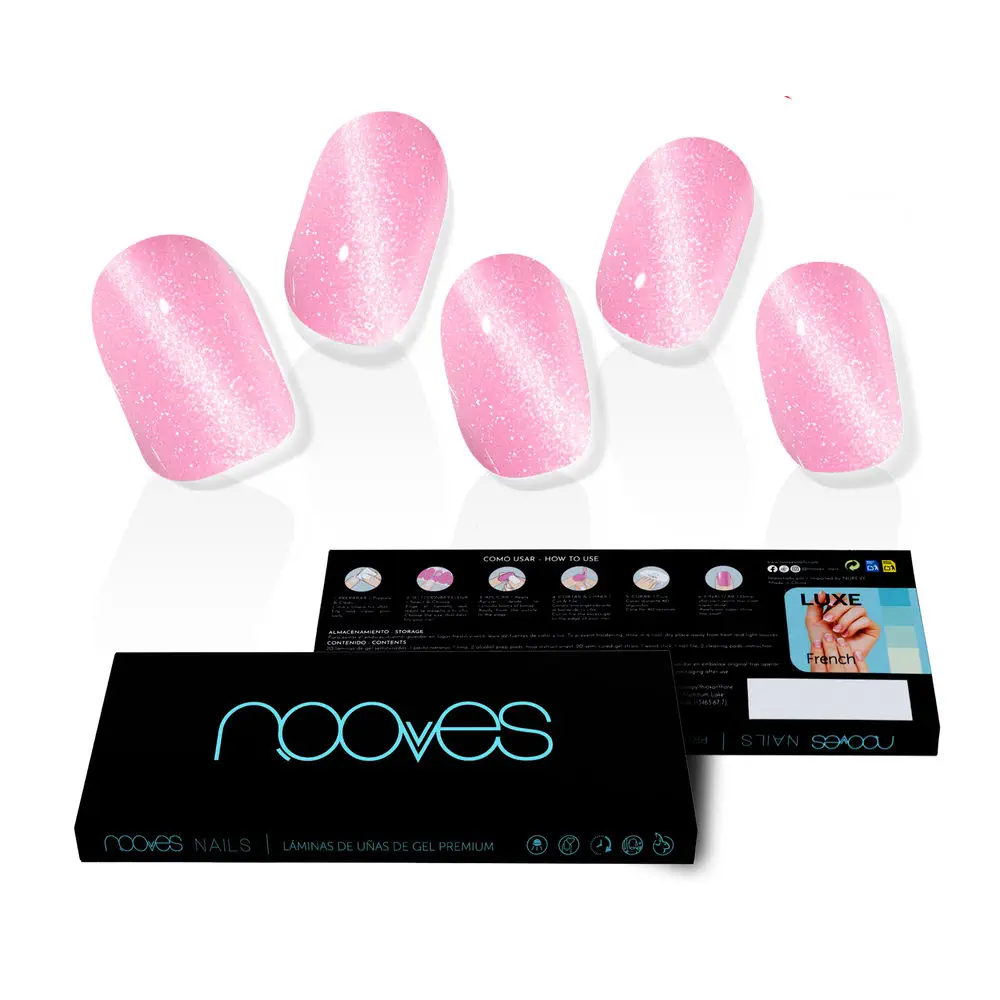 Láminas De Uñas De Gel - Gel Nails Aphrodite Premium Glam #Cat Eye by Nooves