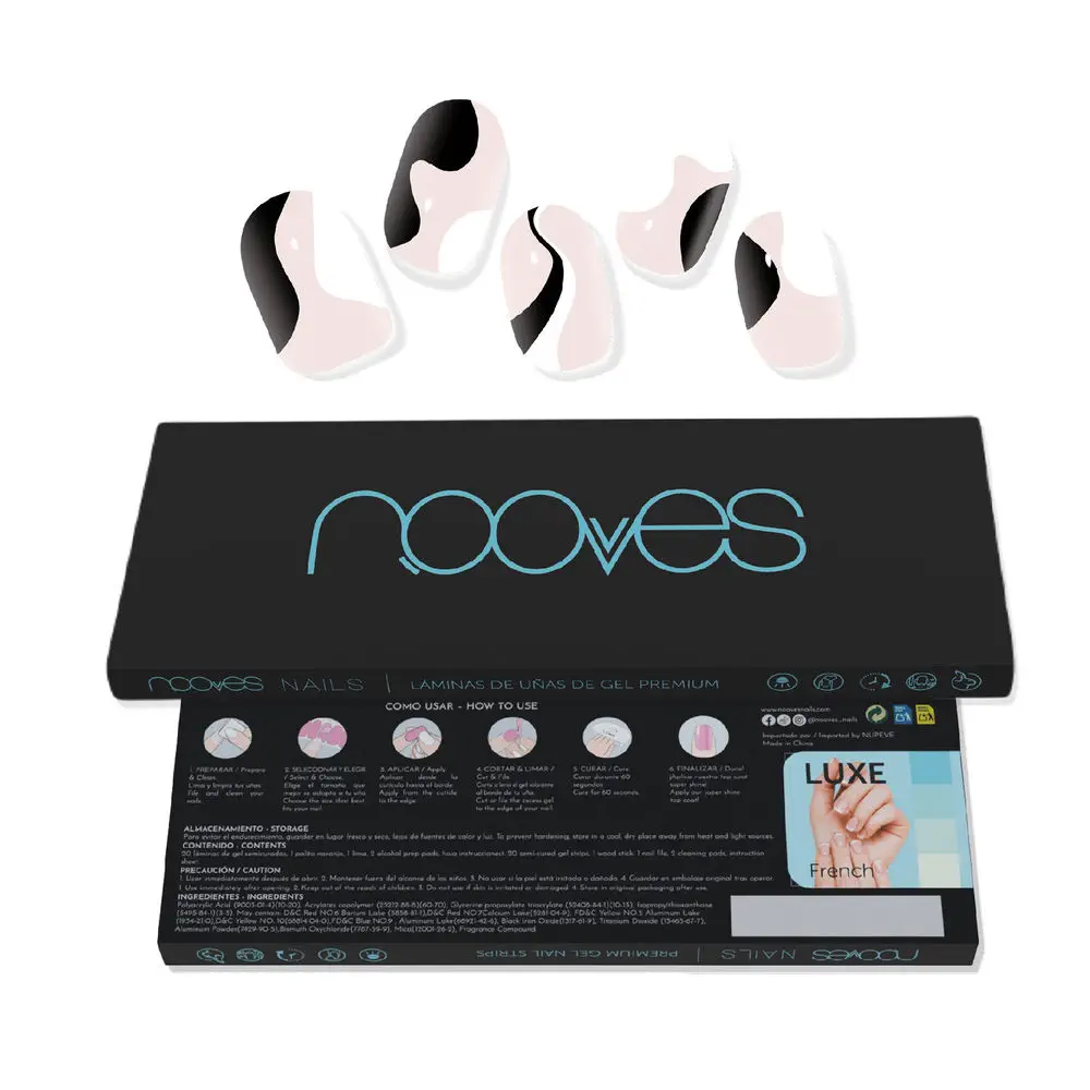 Láminas De Uñas De Gel - #So Twirl Premium Glam Gel Nail Sheets by Nooves