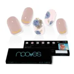 Láminas De Uñas De Gel - Nail Gel Films Elegant Floral Premium Luxe #Metallic by Nooves