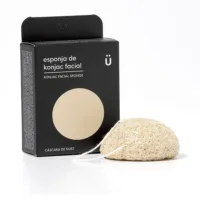 Naturbrush Higiene Corporal - Konjac Facial Sponge Walnut Shell R by Naturbrush
