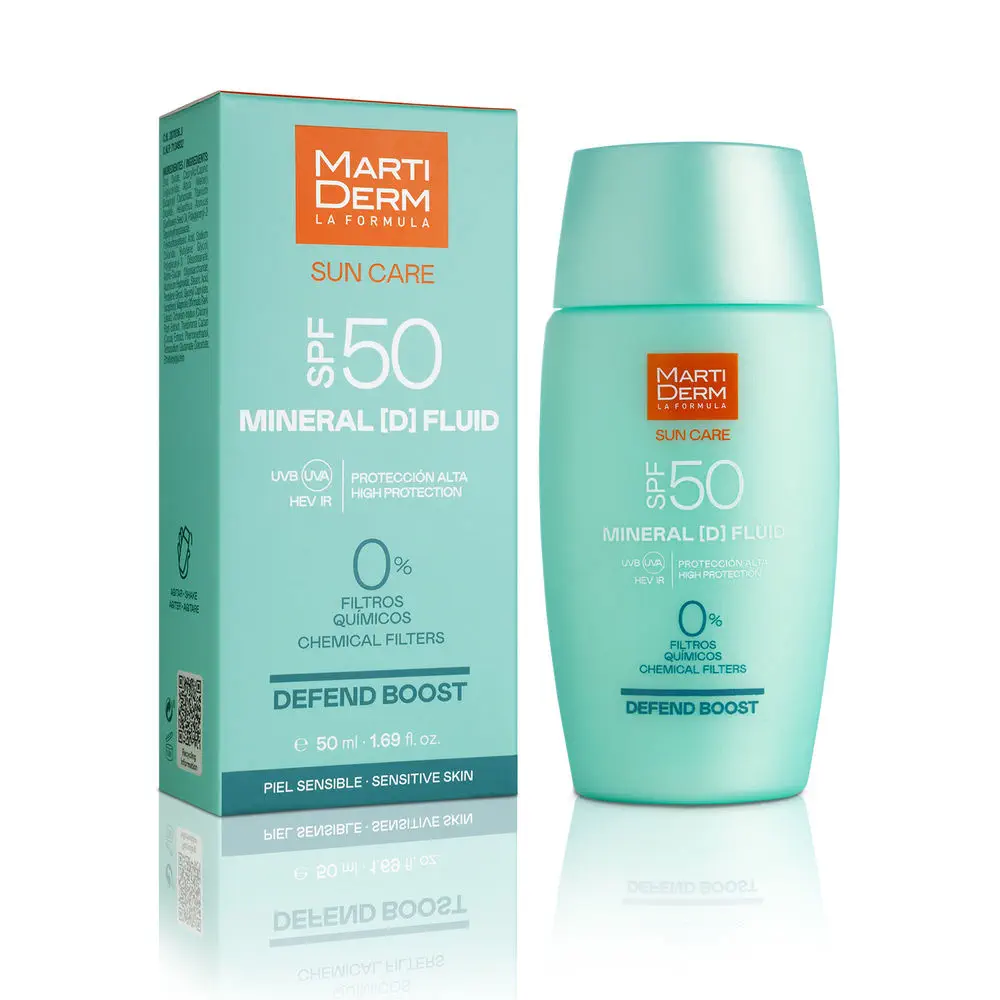 Sun Care - Sun Care Mineral [D] Fluid Sunscreen Spf50 by Martiderm