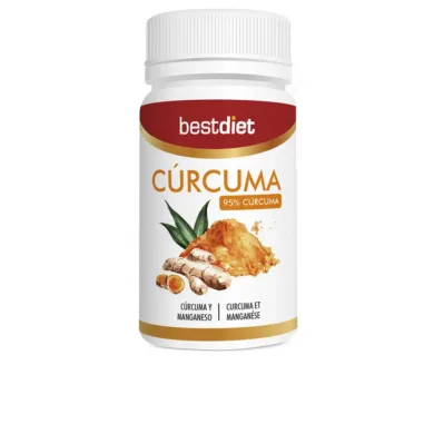 Complementos Alimenticios - Turmeric + Manganese 376 Mg Capsules Nits by Best Diet