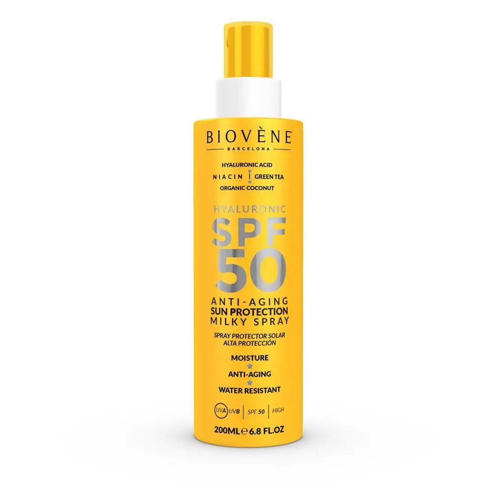 Hyaluronic Anti-Aging Sun Protection Milk Spf50 by Biovène Hyaluronic Anti-Aging - Hyaluronic Anti-Aging Sun Protection Milk Spf50 by Biovène