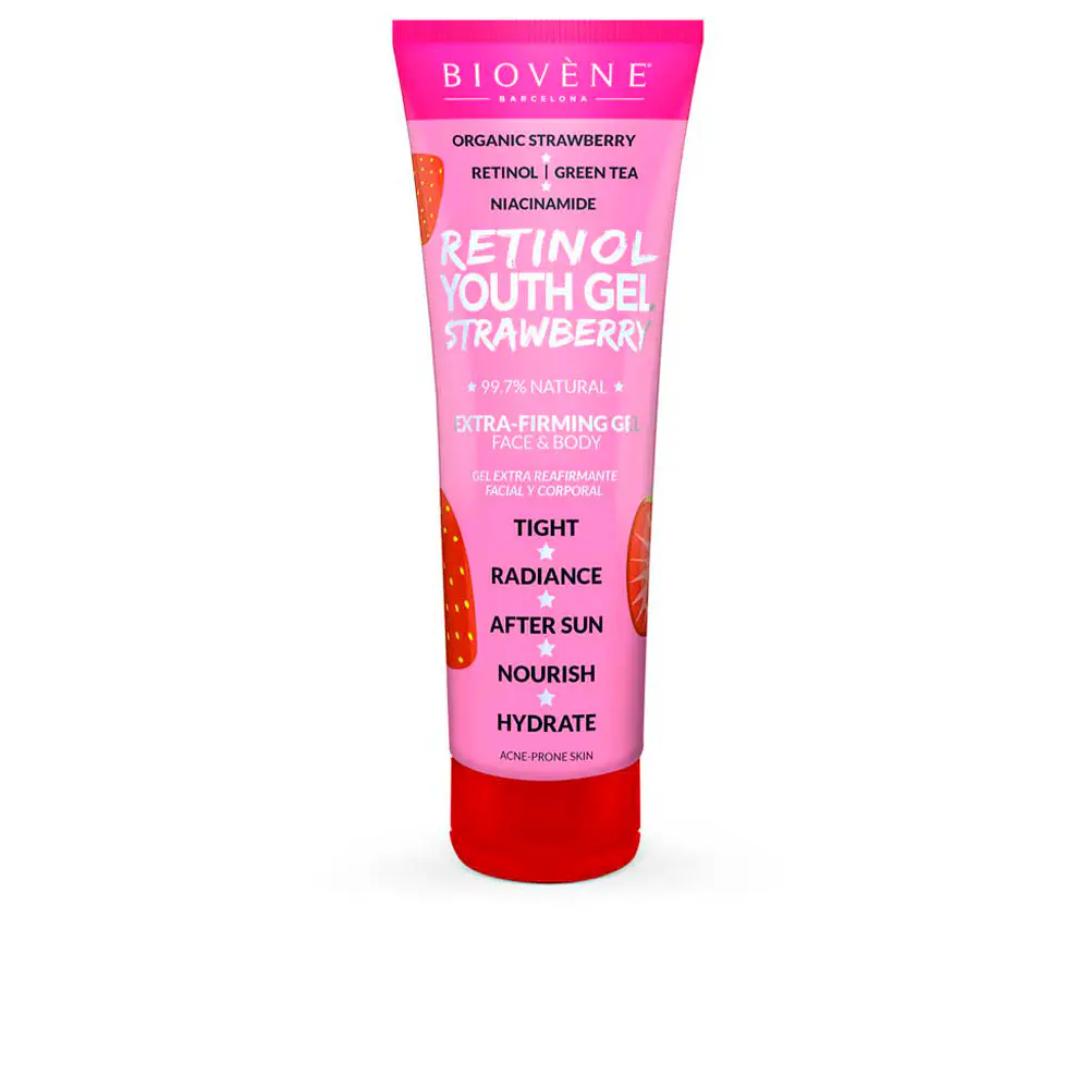 Retinol Youth Gel Strawberry - Retinol Youth Gel Strawberry Extra-Firming Face & Body by Biovène