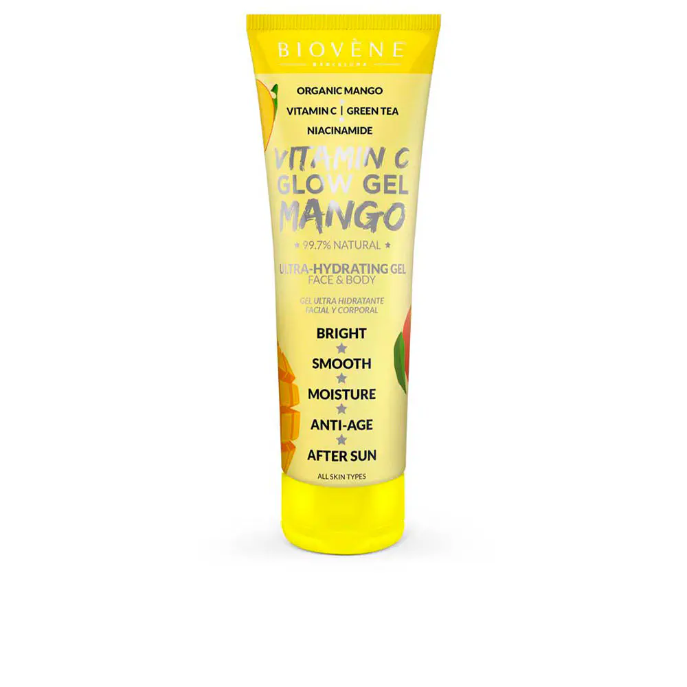 Vitamin C Glow Gel Mango - Vitamin C Glow Gel Mango Ultra-Hydrating Gel Face & Body by Biovène
