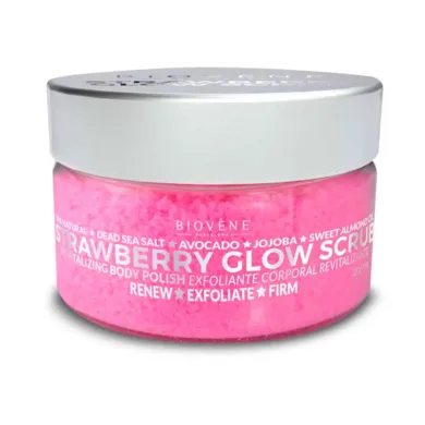 Strawberry Glow Scrub - Strawberry Glow Scrub Revitalizing Body Polish R by Biovène