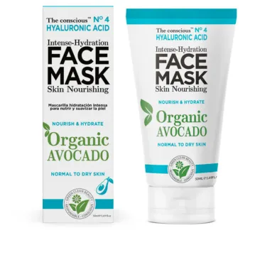 Hyaluronic Acid - Hyaluronic Acid Intense-Hydration Face Mask Organic Avocado by The Conscious™