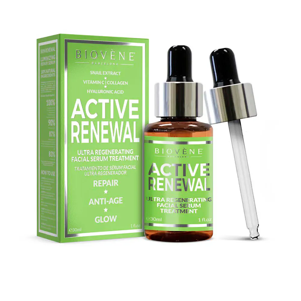 Active Renewal Ultra Regenerating Facial Serum Treatment by Biovène Active Renewal - Active Renewal Ultra Regenerating Facial Serum Treatment by Biovène