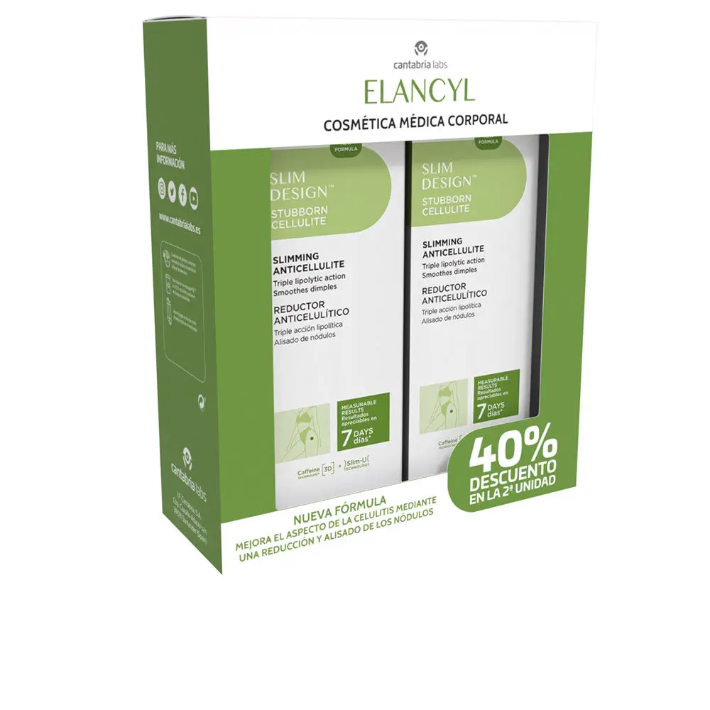 Elancyl Slim Design - Slim Anti-Cellulite Reducer Pack 2 X by Elancyl