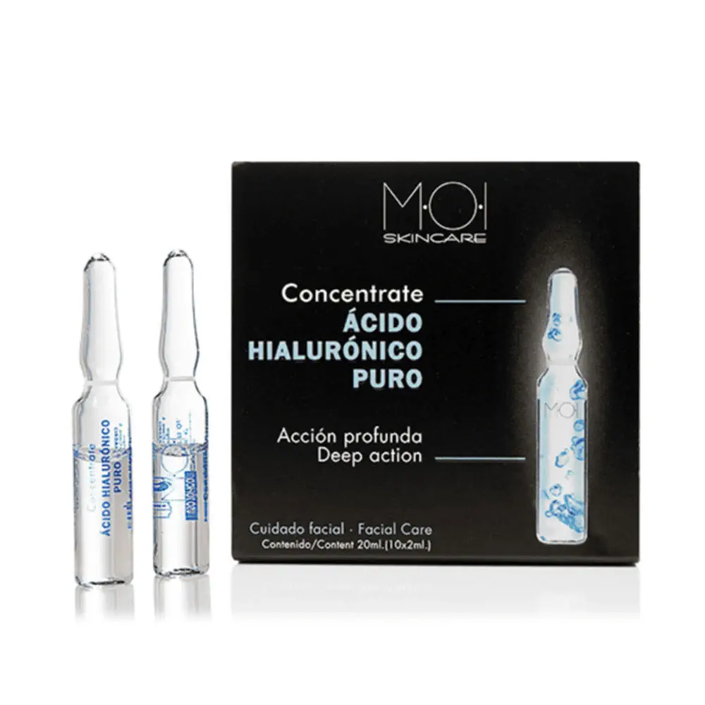 Ácido Hialurónico Puro - Pure Hyaluronic Acid Facial Ampoules 10 X by Moi