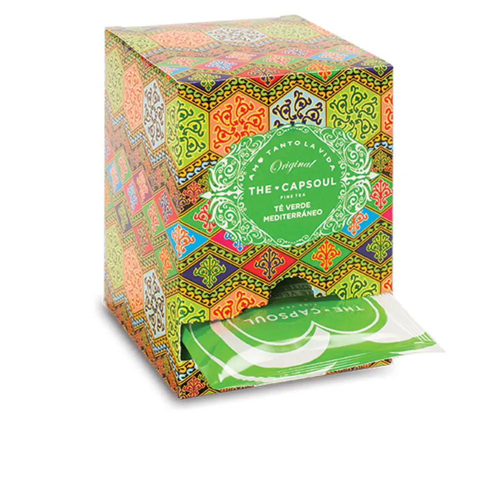 The Cap Soul Té Verde - Pirámides Ensobradas Té Verde Mediterraneo by The Capsoul