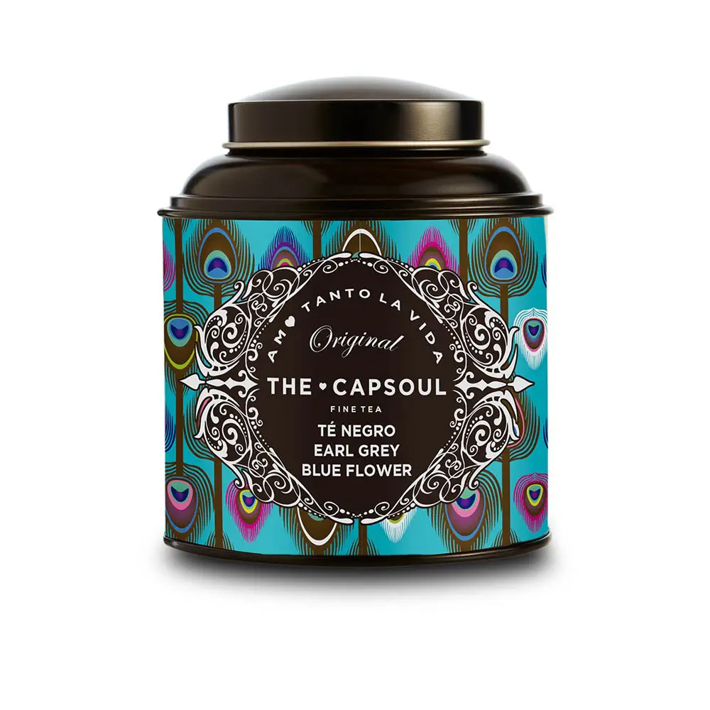 The Cap Soul Té Negro - Té Granel Negro Earl Grey Blue Flower R by The Capsoul